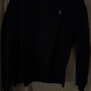 Ralph Lauren Black Crewneck Sweater